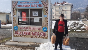 Kazandığı Puanlarla Ekmek Aldı