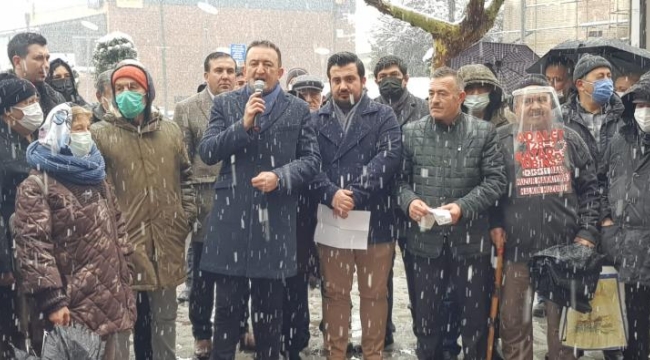 VATANDAŞLAR VE SİYASİLERDEN DOĞALGAZ VE ELEKTRİK FATURALARINA TEPKİ!