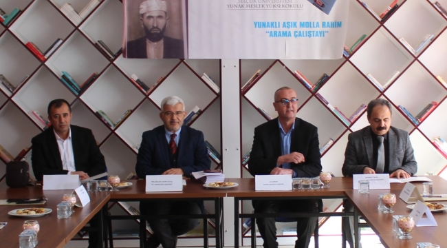  YUNAK MYO'DA DANIŞMA KURULU TOPLANTISI VE AŞIK MOLLA RAHİM ÇALIŞTAYI