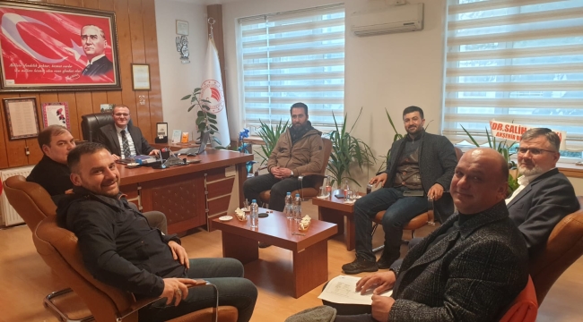AK PARTİ AKŞEHİR'DEN İLÇE TARIM VE ORMAN MÜDÜRLÜĞÜ'NE ZİYARET