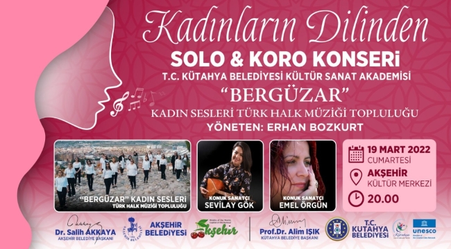 Akşehir Belediyesi'nden Türk Halk Müziği Konseri