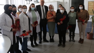 BAŞKAN RAMAZAN ERKOYUNCU, KONYA ŞEKER'DE ÇALIŞAN KADINLARIN DÜNYA KADINLAR GÜNÜNÜ KUTLADI