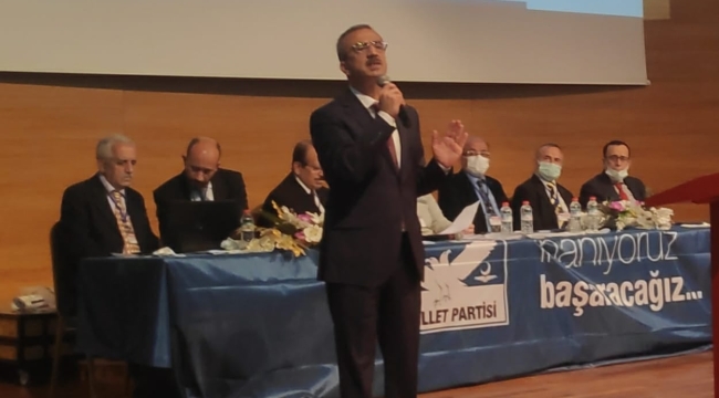 MİLLET PARTİSİ 11. OLAĞAN BÜYÜK KURULTAYINDA AV. CUMA NACAR GENEL BAŞKAN SEÇİLDİ