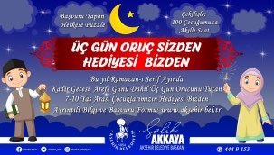 3 Gün Oruç Tutan Çocuklara Hediye