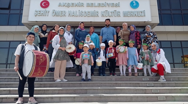 AKŞEHİR KOMEK'İN MİNİKLERİNDEN RAMAZAN KUTLAMASI