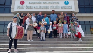 AKŞEHİR KOMEK'İN MİNİKLERİNDEN RAMAZAN KUTLAMASI