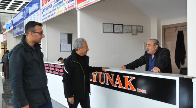 BAŞKAN AKKAYA,YENİ OTOGARDA 