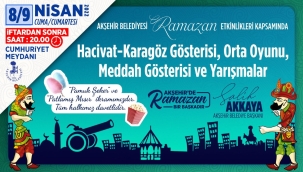 Geleneksel Ramazan Eğlenceleri Bu Akşam Başlıyor