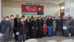 KADINLAR, EĞİTİM PROGRAMINA YOĞUN İLGİ GÖSTERDİ