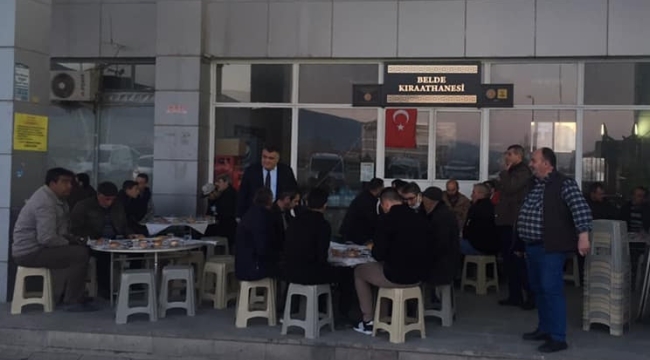 KAHVECİLER İFTARDA BULUŞTU 