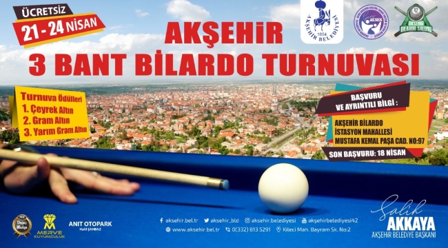 Ödüllü Bilardo Turnuvası