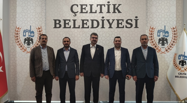 ORHAN ERDEM'DEN ÇELTİK BELEDİYESİNE ZİYARET 