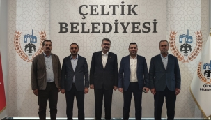 ORHAN ERDEM'DEN ÇELTİK BELEDİYESİNE ZİYARET 