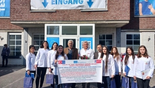 SAĞLIK MESLEK LİSESİ ERASMUS PROJESİNİ BAŞARI İLE TAMAMLADI 