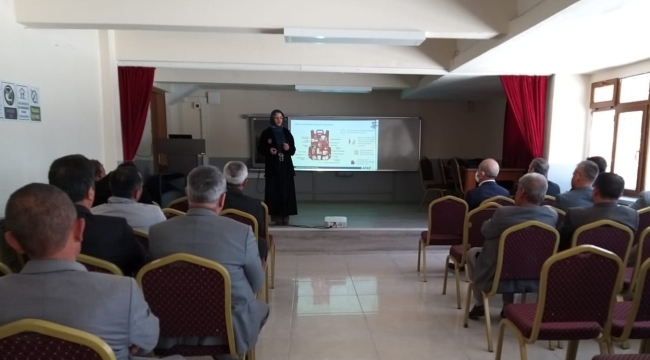 TUZLUKÇU'DA DEPREM VE AFET BİLİNCİ EĞİTİMİ GERÇEKLEŞTİRİLDİ 