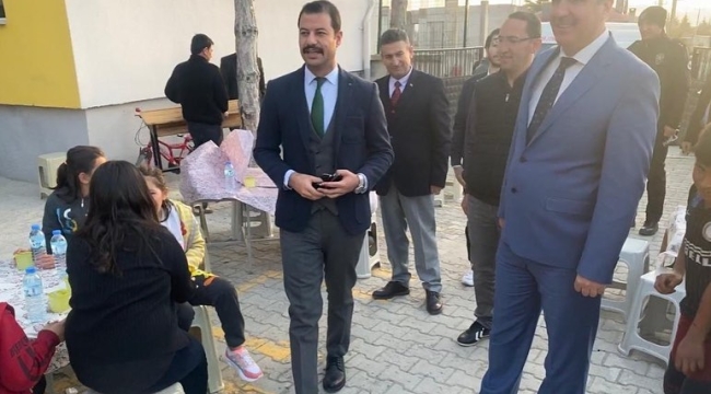 TUZLUKÇU KAYMAKAMI İSA BERTAN, ÖĞRENCİLERLE BİRLİKTE İFTAR YAPTI. 