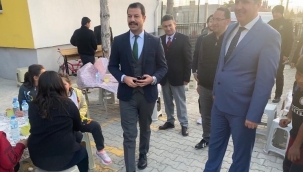 TUZLUKÇU KAYMAKAMI İSA BERTAN, ÖĞRENCİLERLE BİRLİKTE İFTAR YAPTI. 