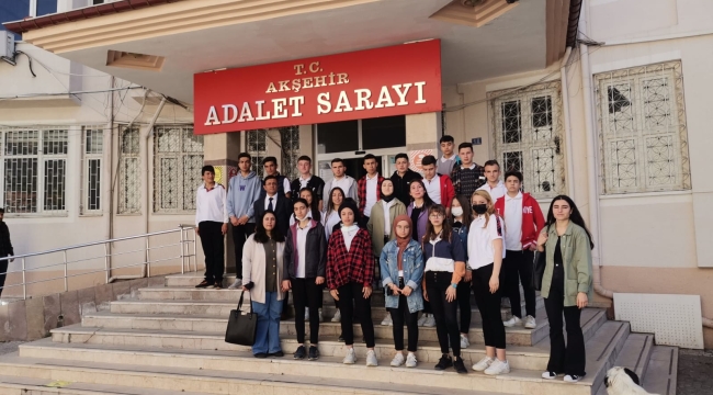 ADALET ALANI ÖĞRENCİLERİ ADALETİN MEKANINDA 