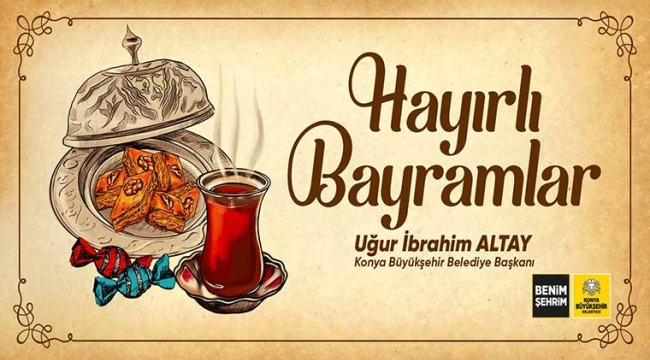Başkan Altay Ramazan Bayramı'nı Tebrik Etti 