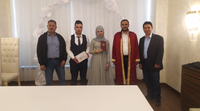 BAŞKAN MEŞE'DEN NİKÂH TÖRENİ 