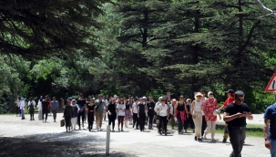 İlçe Protokolü ve Öğrenciler Sağlık İçin Yürüdüler 