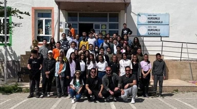 İnönü, Turgut ve Hursunlu Ortaokulları El Ele 