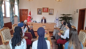 OKÇULARDAN BAŞKAN AKKAYA'YA TEŞEKKÜR ZİYARETİ 