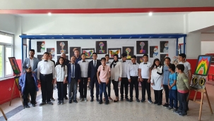 ÖZEL EĞİTİM ÖĞRENCİLERİNDEN ÖZEL SERGİ 