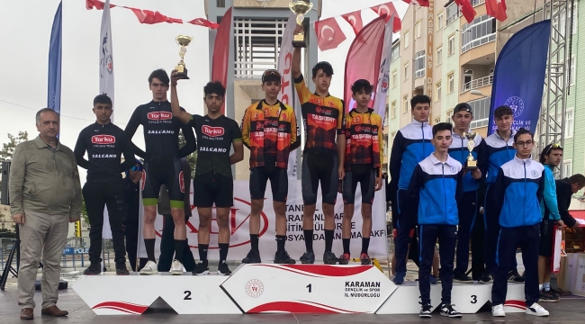 TORKULU PEDALLARI KARAMAN'DA FIRTINA GİBİ ESTİ 