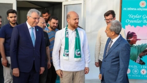 BAŞKAN AKKAYA ,BİLAL ERDOĞAN İLE GÖRÜŞTÜ 