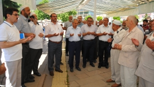 Başkan Akkaya Hacı Adaylarını Uğurladı 