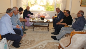 BAŞKAN KONAK'DAN YAŞLI VE HASTA ZİYARETİ 