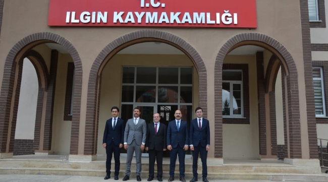  BÖLGE KAYMAKAMLARI ILGIN'DA 