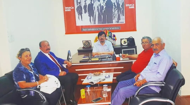 CHP HEYETİNDEN GAZETEMİZE ZİYARET 