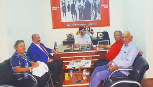 CHP HEYETİNDEN GAZETEMİZE ZİYARET 