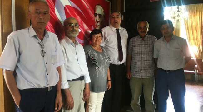 DİSK-EMEKLİ SEN AKŞEHİR'DEN BAŞKAN AKBUĞA'YA ZİYARET 