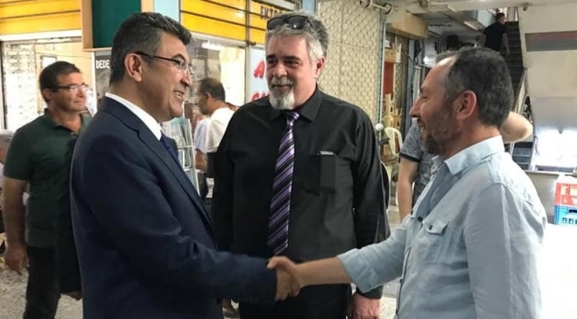 GELECEK PARTİSİ ESNAF VE VATANDAŞIN SORUNLARINI DİNLEDİ. 