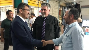 GELECEK PARTİSİ ESNAF VE VATANDAŞIN SORUNLARINI DİNLEDİ. 