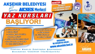 Genç Akses Merkezi'nden Yaz Kursları 