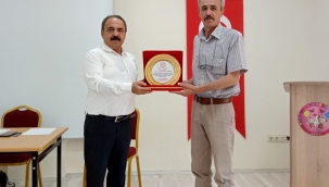 MUHAMMED ALİ TOKDEMİR'E PLAKET 