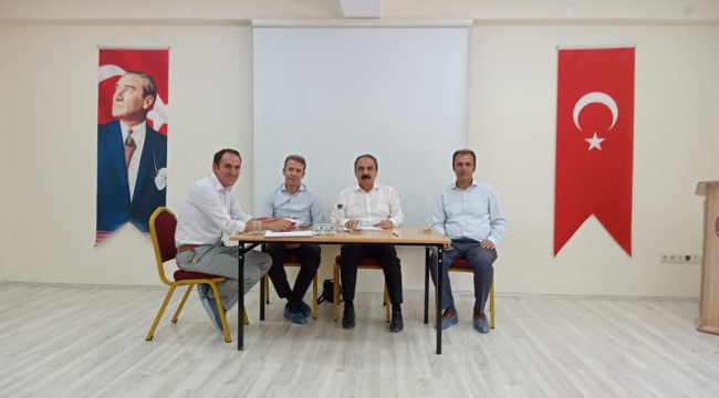 YUNAK'DA SENE SONU MÜDÜRLER KURULU TOPLANTISI YAPILDI