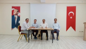 YUNAK'DA SENE SONU MÜDÜRLER KURULU TOPLANTISI YAPILDI