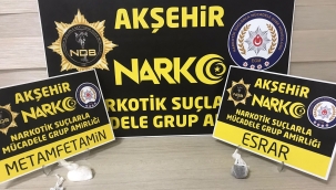 AKŞEHİR'DE UYUŞTURUCUYA GEÇİT YOK 