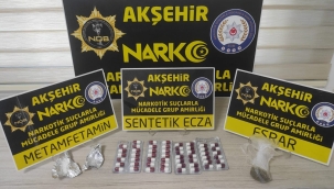 AKŞEHİR'DE UYUŞTURUCUYA GEÇİT YOK ! 