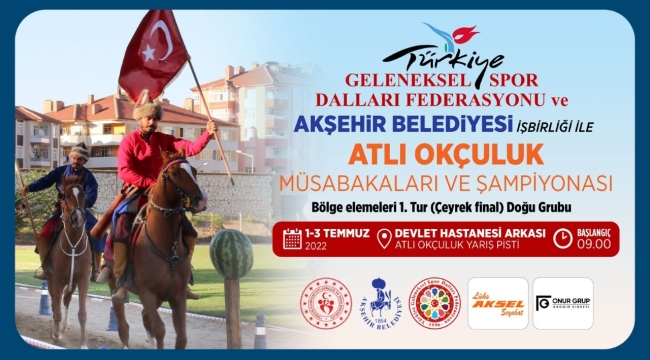Atlı Okçuluk Müsabakaları ve Şampiyonası Bugün Başlıyor