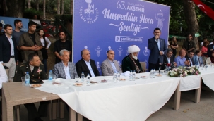 Bakan Kurum 63. Uluslararası Akşehir Nasreddin Hoca Şenliği'ne katıldı 