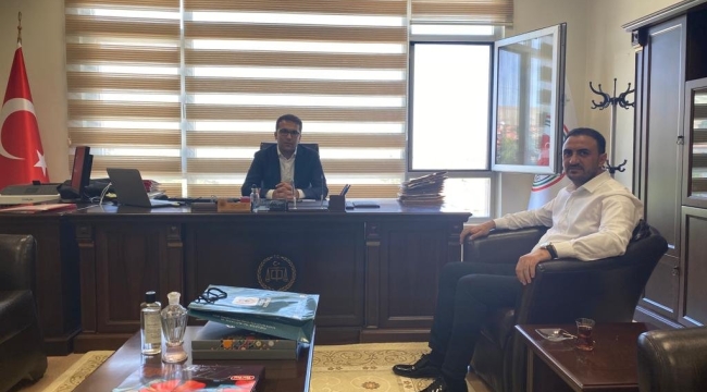 BAŞKAN MEŞE'DEN HAYIRLI OLSUN ZİYARETİ 