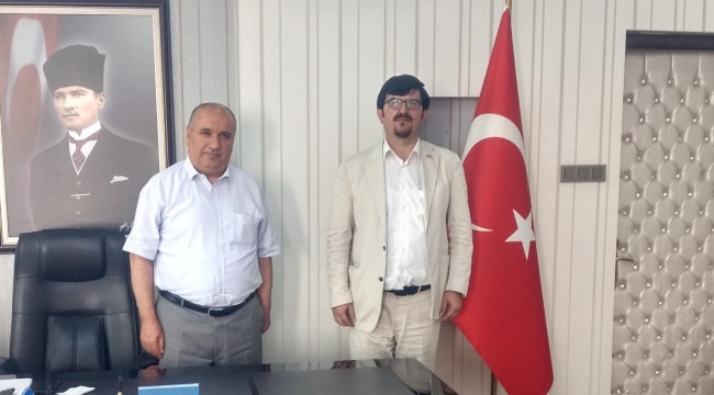 GAZETEMİZDEN KAYMAKAM KÜRECİ'YE ZİYARET 