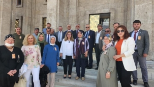 İYİ PARTİ AKŞEHİR'DEN TBMM ZİYARETİ 