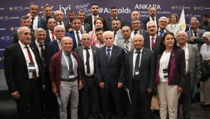 İYİ PARTİLİ BAŞKANLAR ANKARA'DA BULUŞTU 